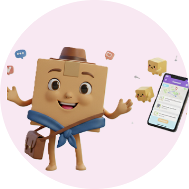 Co-transporteur consultant les annonces de livraison entre particuliers sur son smartphone via Delivyou