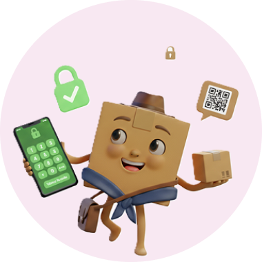 Co-transporteur livrant un colis en main propre au destinataire grâce à Delivyou